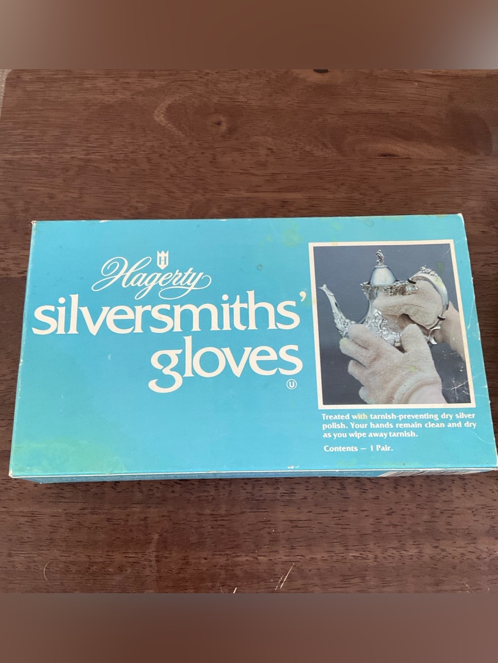 Hagerty Silversmiths’ Dry Silver Polishing Gloves 1 Pair New